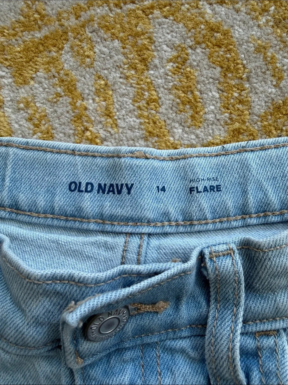 Light Blue girl’s High rise Flare Jeans Old Navy